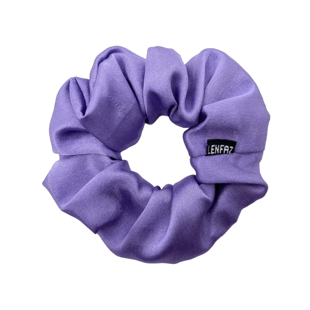 Everyday - Satin Silk Scrunchie – Calming Lilac Color