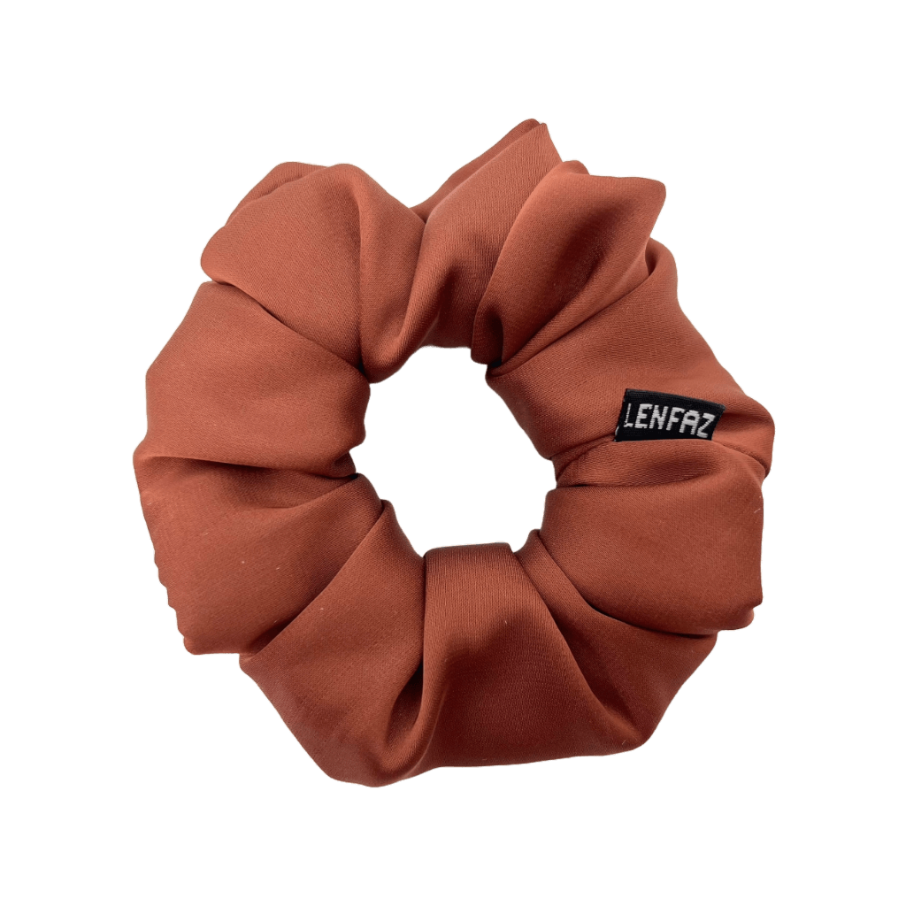 Everyday - Matte Silk Scrunchie - Caramel Crush Color