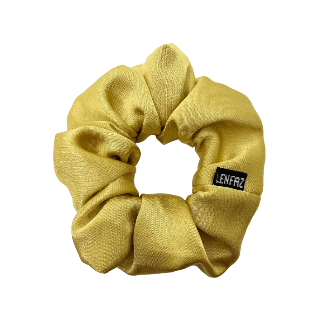 Everyday - Satin Silk Scrunchie - Luxury Gold Color