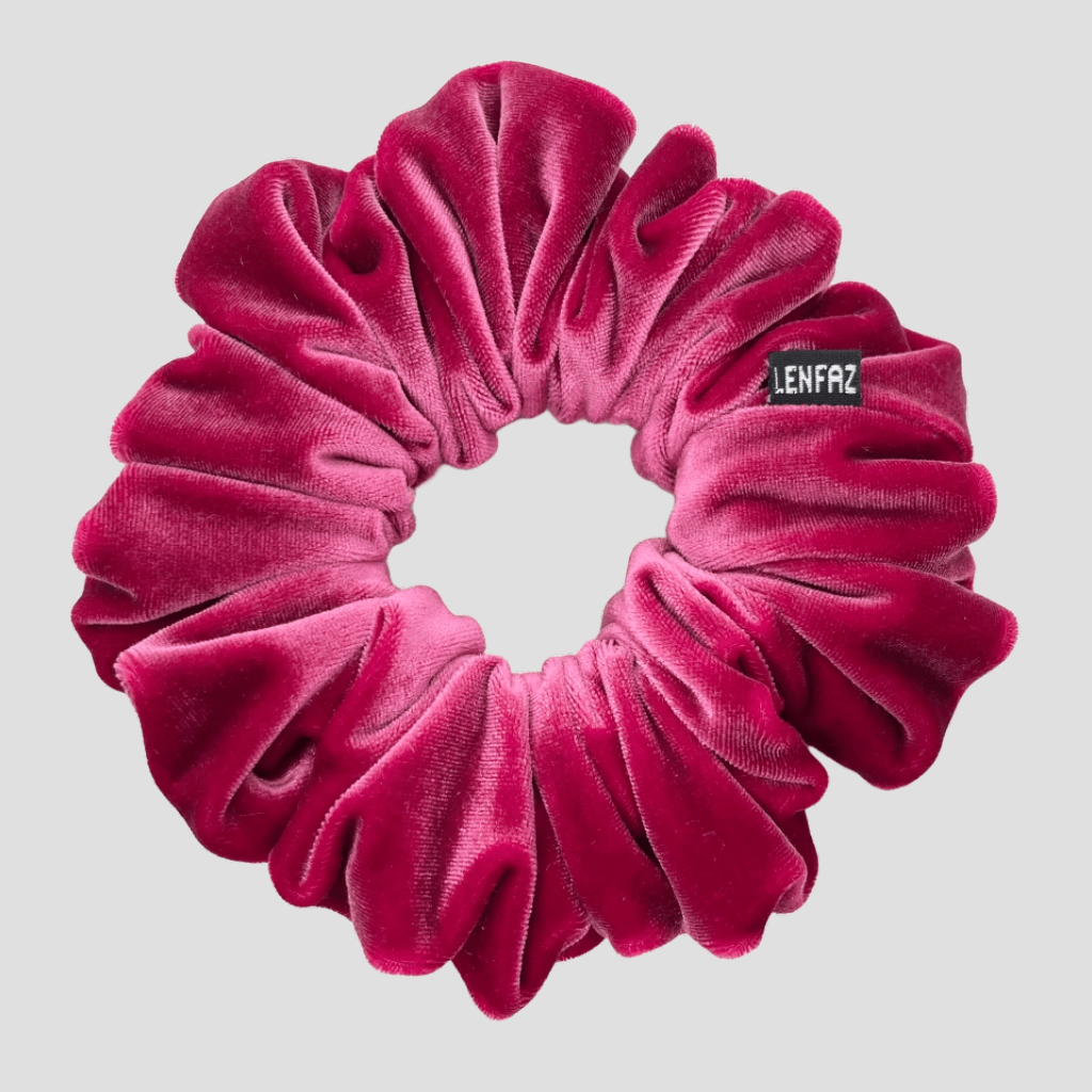 Very Berry Oversized Velvet Scrunchie