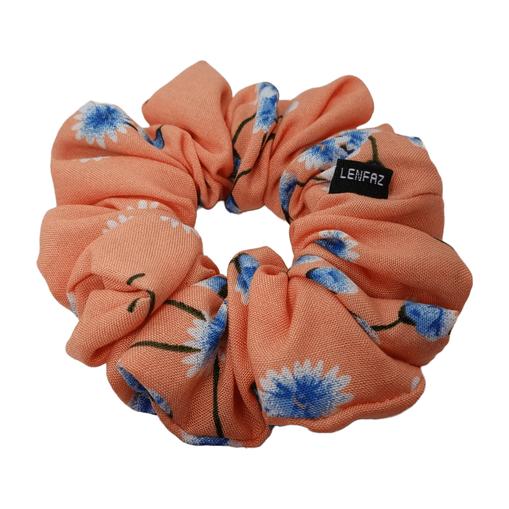 Scrunchie - Handmade – Printed Fabric Floral Design