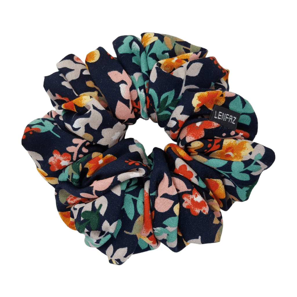 Scrunchie - Handmade – Printed Fabric Floral Design