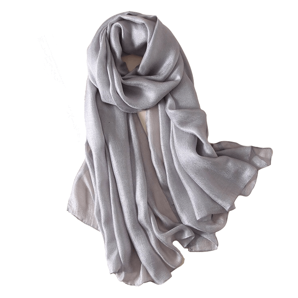 Fashion Scarf – Light Grey Color