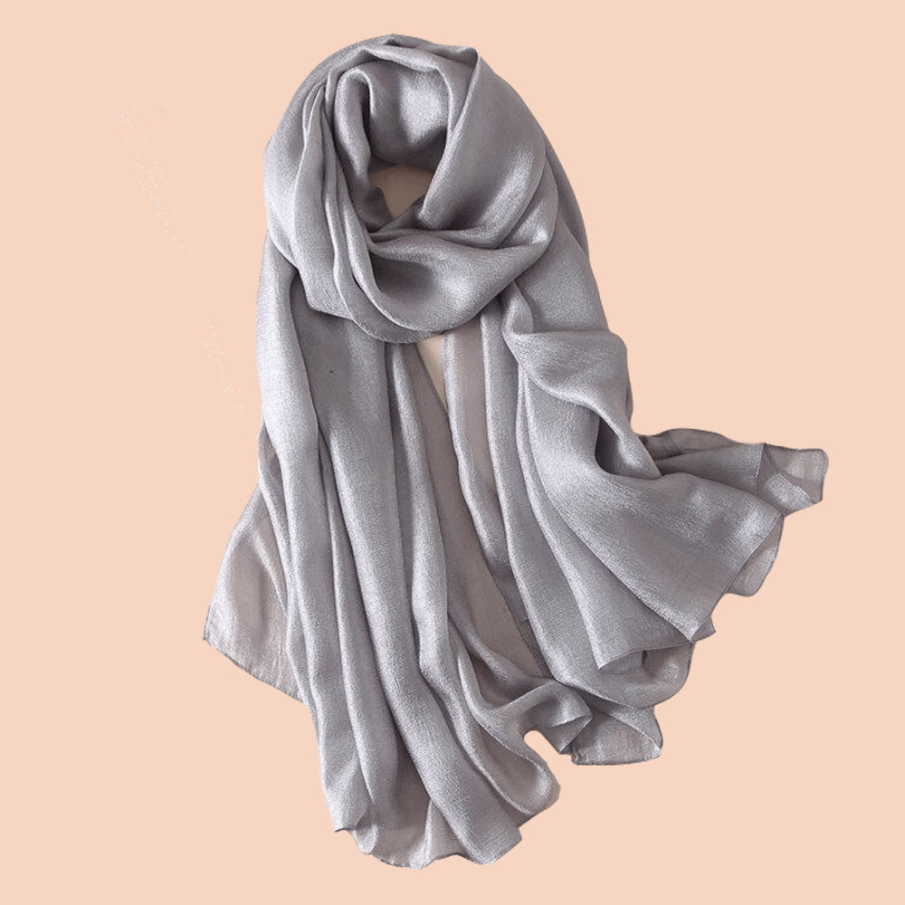 Fashion Scarf – Light Grey Color
