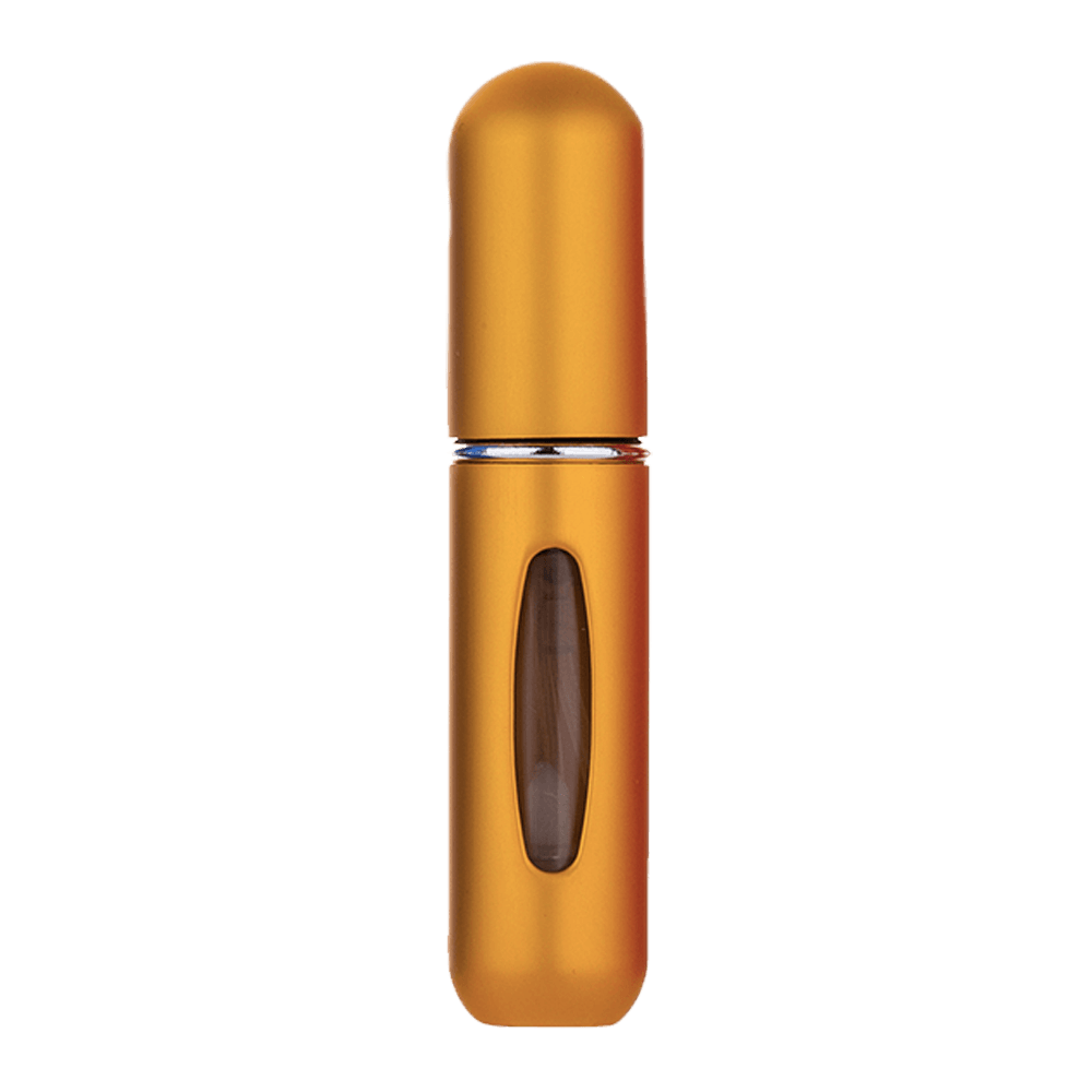 Mini Perfume Refillable Spray Bottle – 5ml – Sunset Yellow Color