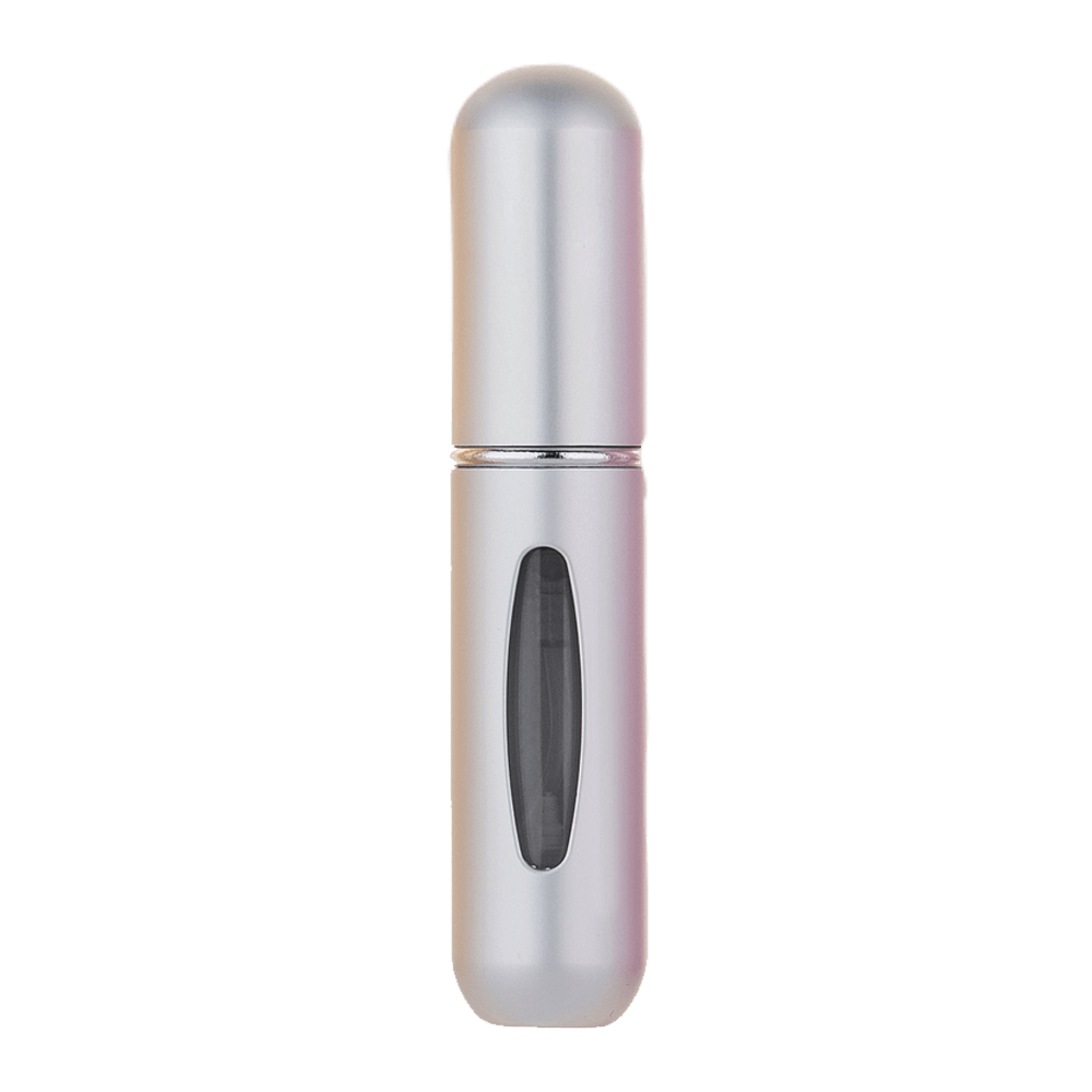 Mini Perfume Refillable Spray Bottle – 5ml – Steel Silver Color