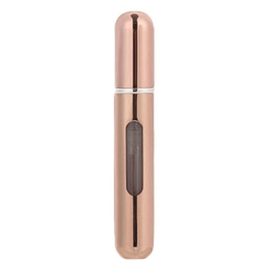 Mini Perfume Refillable Spray Bottle – 8ml – Mocha Coffee Color