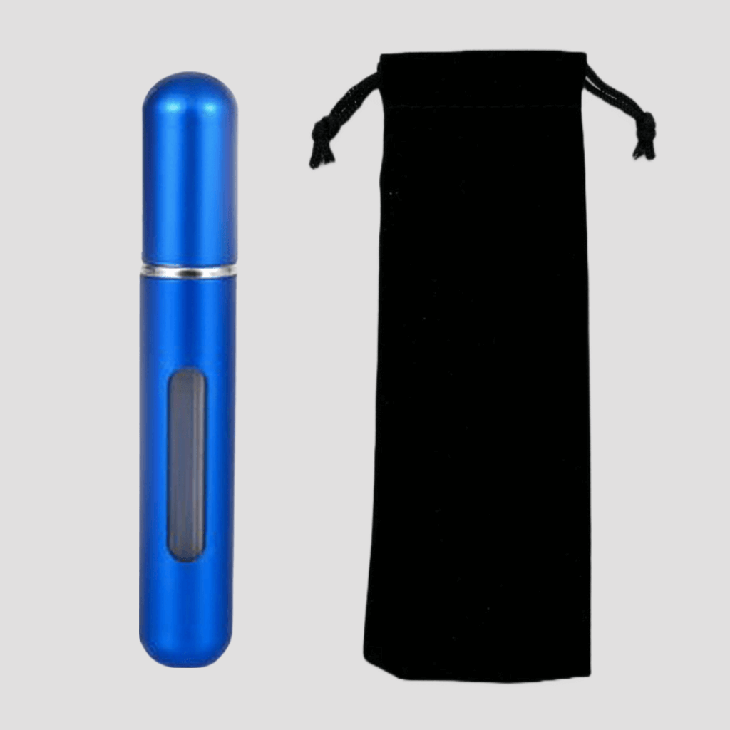 Royal Blue 8ml Mini Refillable Perfume Spray Bottle