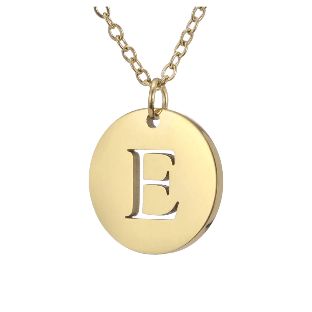 Alphabet Necklace - Gold Plated