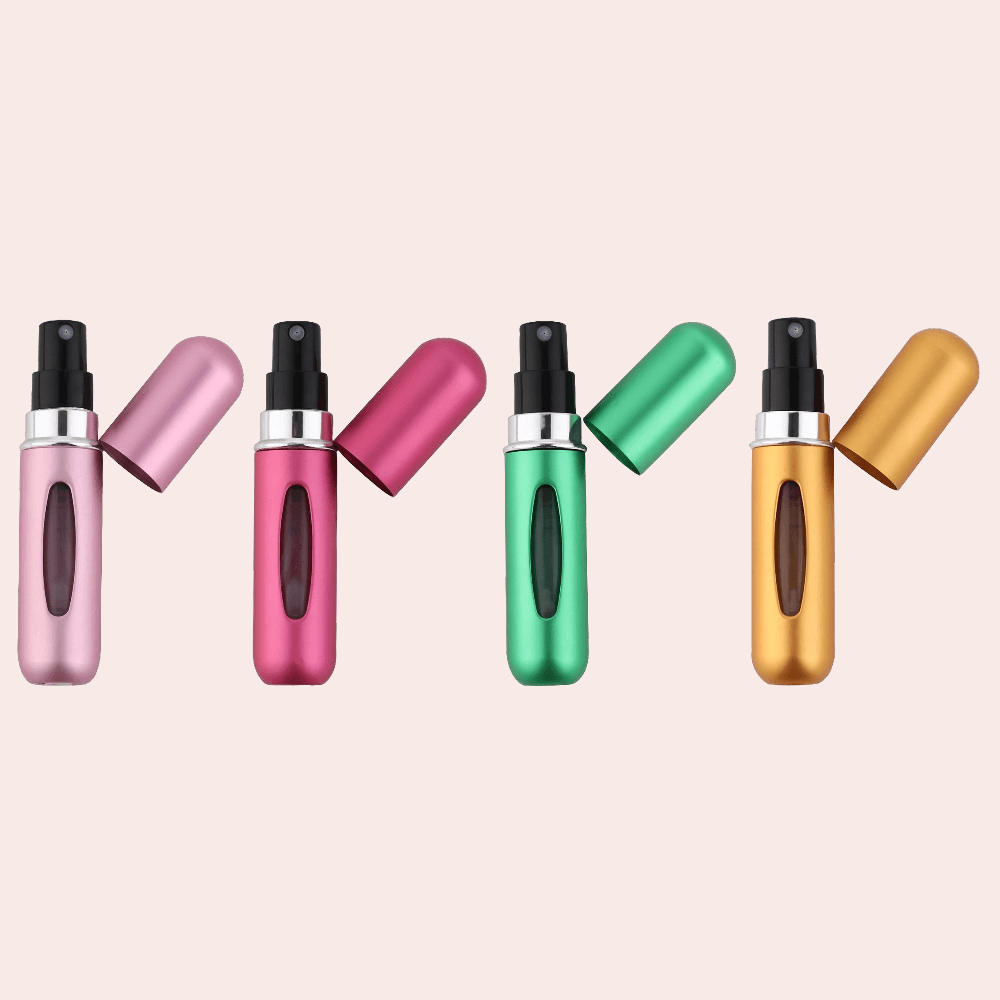 5ml Mini Perfume Refillable Spray Bottles - Various Colors