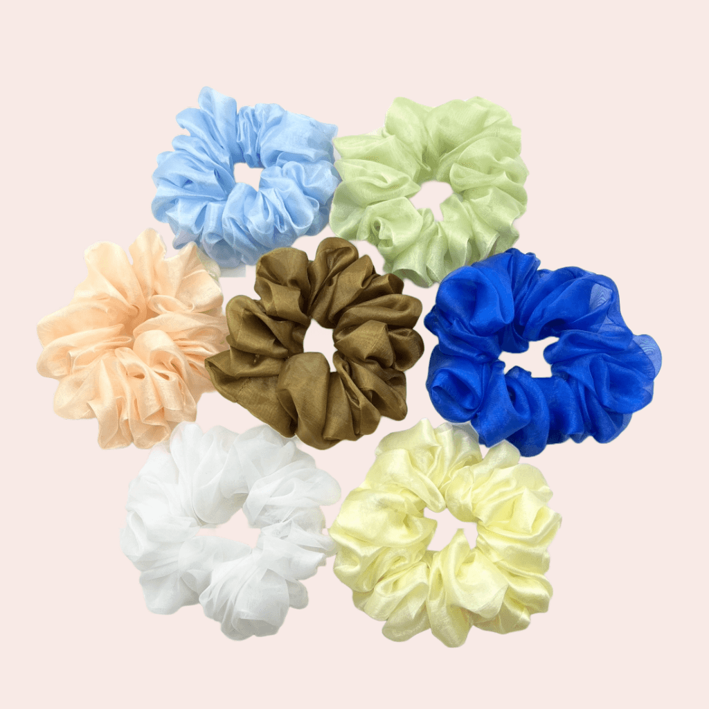 Organza Scrunchies - Various Colors