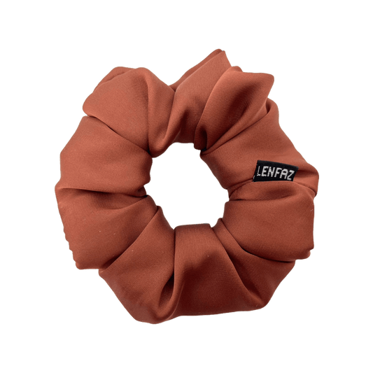 Everyday - Matte Silk Scrunchie - Caramel Crush Color