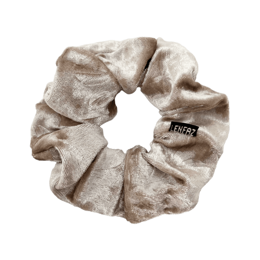 Everyday - Velvet Scrunchie -French Vanilla Color