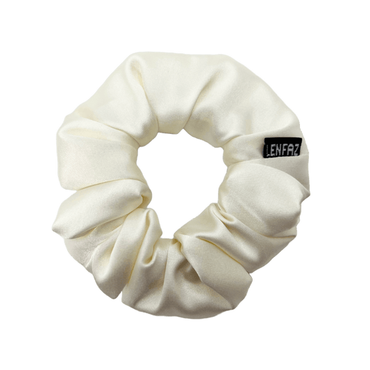 Everyday - Satin Silk Scrunchie – Ocean Pearl Color