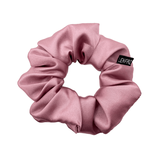 Everyday - Satin Silk Scrunchie – Pink Dreams Color