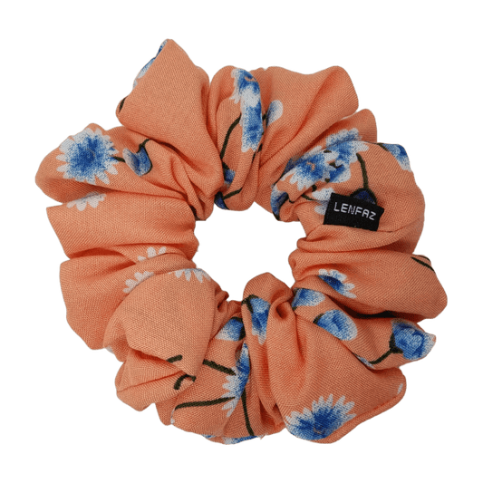 Scrunchie - Handmade – Printed Fabric Floral Design