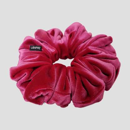 Very Berry Velvet Scrunchie - Champagne Gold Mini Perfume Spray Btl.