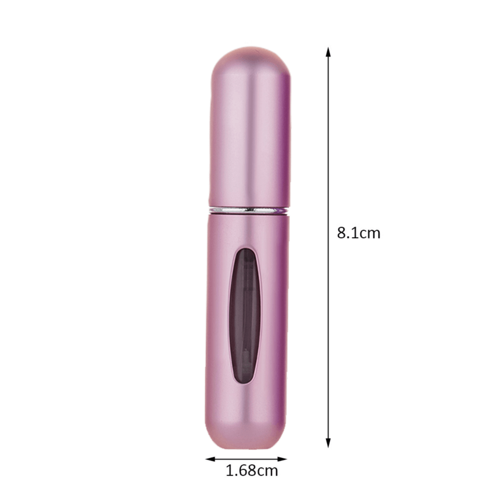Bubblegum Pink 5ml Mini Refillable Perfume Spray Bottle