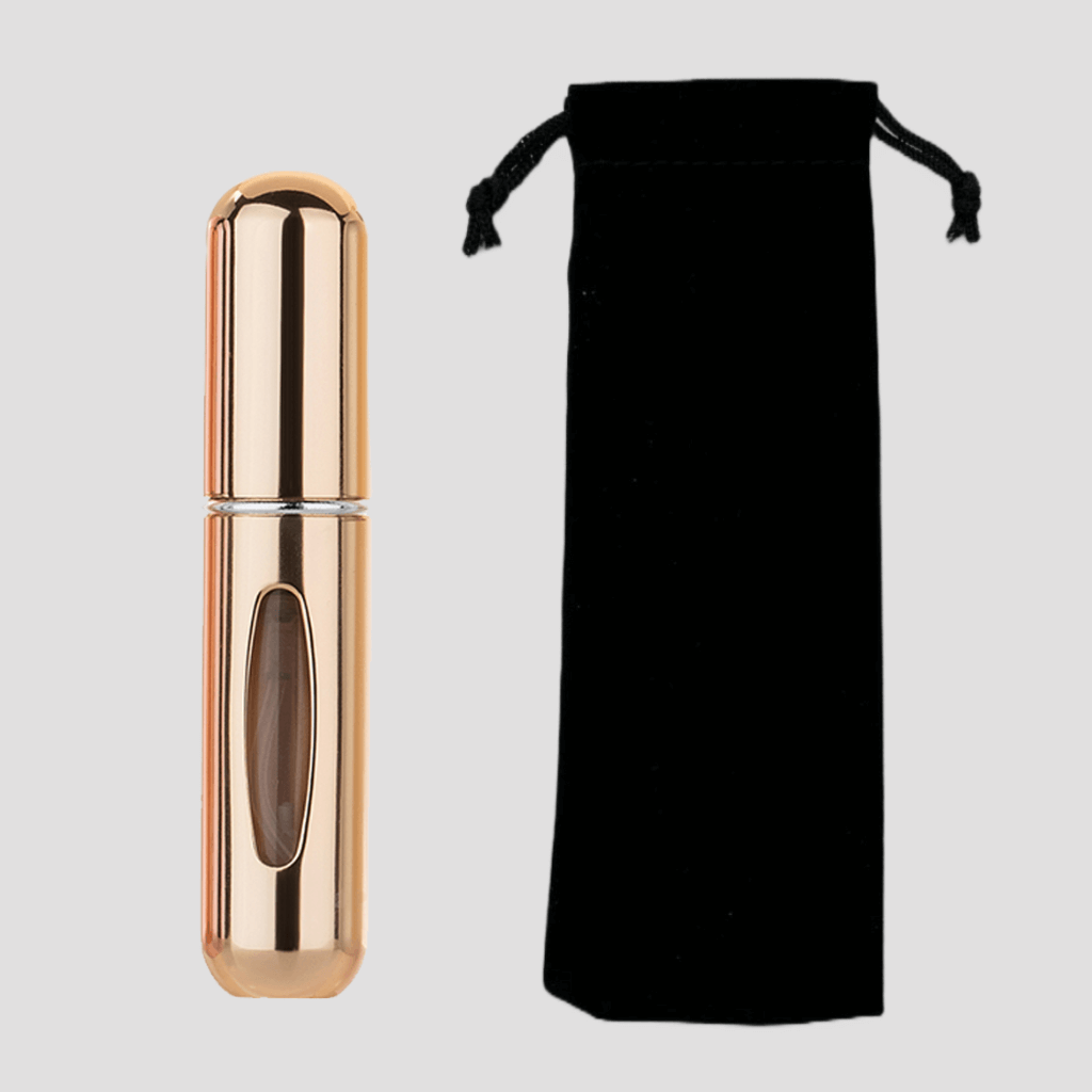 Royal Gold 5ml Mini Refillable Perfume Spray Bottle