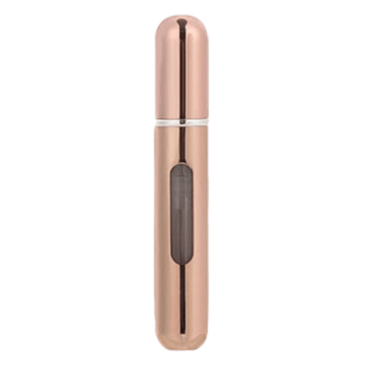 Mini Perfume Refillable Spray Bottle – 8ml – Mocha Coffee Color