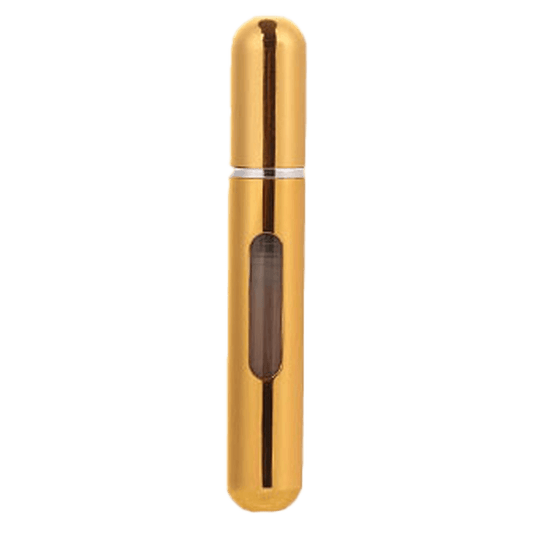 Mini Perfume Refillable Spray Bottle – 8ml – Royal Gold Color