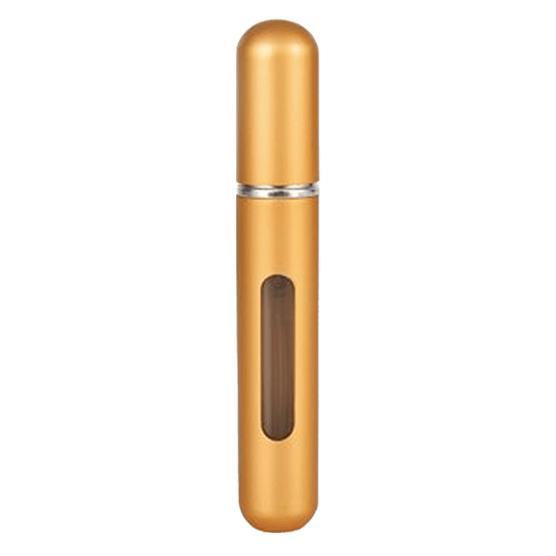 Mini Perfume Refillable Spray Bottle – 8ml – Champagne Gold Color